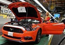 Produktion des Ford Mustang.  Foto:Auto-Medienportal.Net/Ford